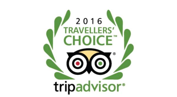 2014~2016・TripAdvisor Travellers' Choice Award